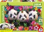 Schmidt Spiele Puzzle Trío Panda 200 Piezas, SCH4001504565787, Juego Educativo para Niños a Partir de 8 Años