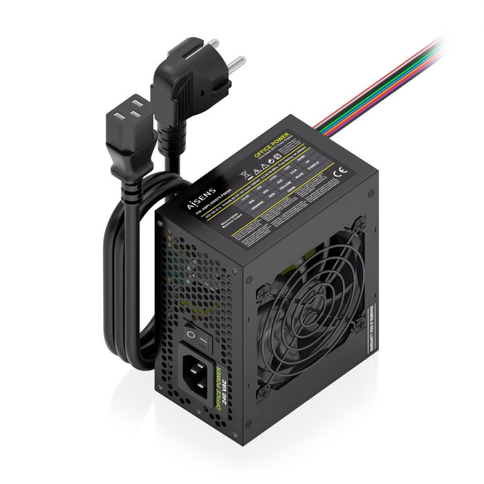 Aisens Fuente de Alimentación SFX 500W Negra ASPC-500SFX-PSEBK Aisens Fuente de Alimentación SFX 500W Negra ASPC-500SFX-PSEBK