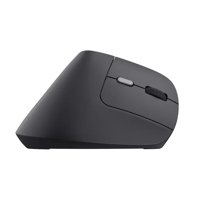 Trust Yuno Ratón Vertical Ergonómico Inalámbrico Negro