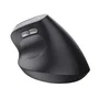 Trust Yuno Ratón Vertical Ergonómico Inalámbrico Negro