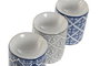 DKD Home Decor Quemador Arabe Azul Gris 6 x 8 x 6 cm (20 Unidades)