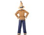 Otros Disfraz Espantapájaros del Mago de Oz para Niño 7-9 Años - Disfraz Infantil de Fantasía con Sombrero, Camiseta de Flecos y Pantalón