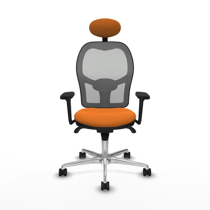 PIQUERAS Y CRESPO Silla de oficina Jorquera Naranja y Gris PIQUERAS Y CRESPO Silla de oficina Jorquera Naranja y Gris