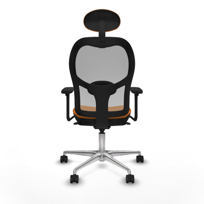 PIQUERAS Y CRESPO Silla de oficina Jorquera Naranja y Gris PIQUERAS Y CRESPO Silla de oficina Jorquera Naranja y Gris