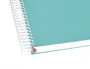 Antartik Cuaderno espiral micro A5 120 hojas 100 gr horizontal color menta