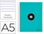 Antartik Cuaderno espiral micro A5 120 hojas 100 gr horizontal color menta