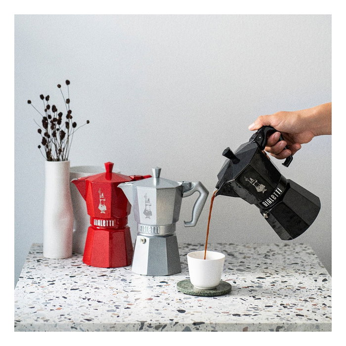 Bialetti Moka Exclusive 6TZ negra