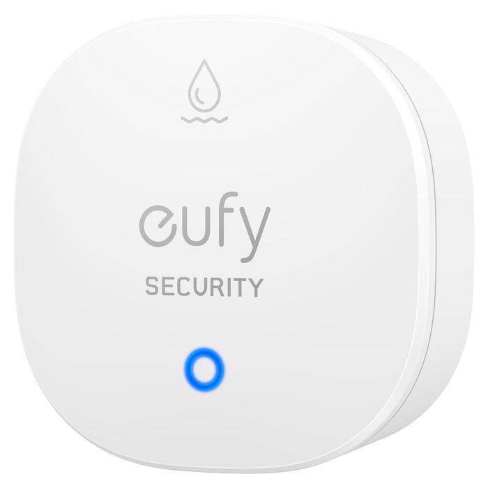 Eufy T89203D1 Sensor de Alarma Inundación y Heladas, Inalámbrico Wi-Fi, Blanco