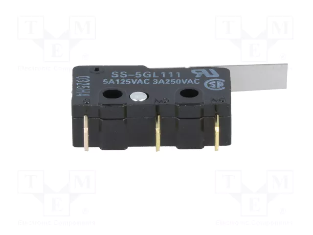 Aratas (Formerly Omron Components) Microconmutador SNAP ACTION SPDT con palanca