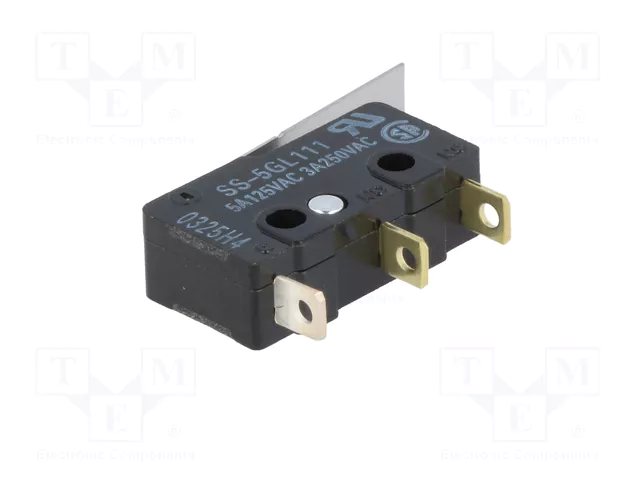 Aratas (Formerly Omron Components) Microconmutador SNAP ACTION SPDT con palanca