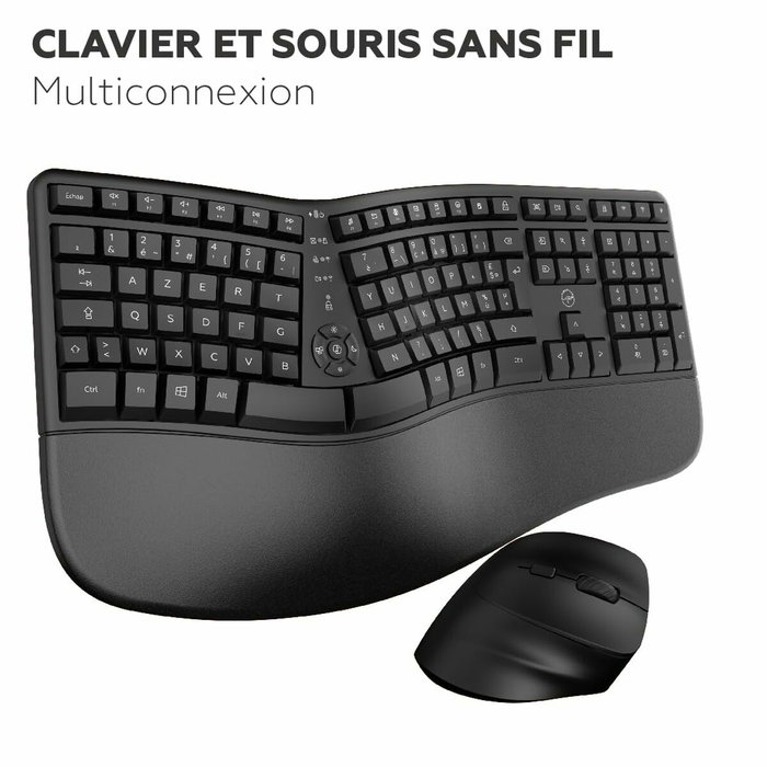 Mobility Lab Conjunto de teclado y ratón inalámbricos C30W Negro