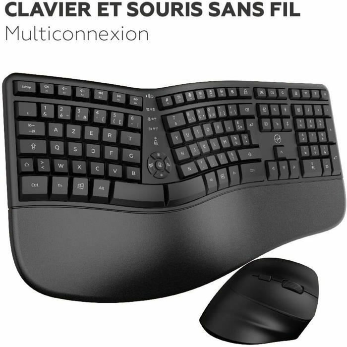 Mobility Lab Conjunto de teclado y ratón inalámbricos C30W Negro