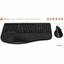 Mobility Lab Conjunto de teclado y ratón inalámbricos C30W Negro