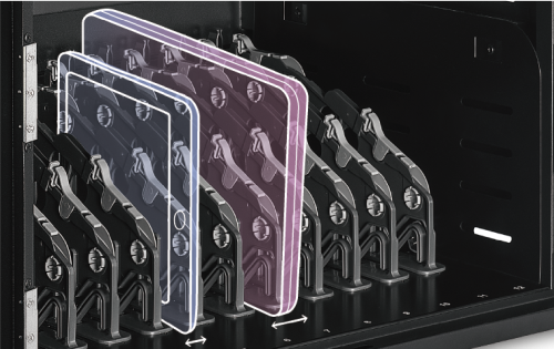 AVer X12 Armario de Gestión y Carga para 12 Dispositivos Portátiles Negro