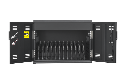 AVer X12 Armario de Gestión y Carga para 12 Dispositivos Portátiles Negro