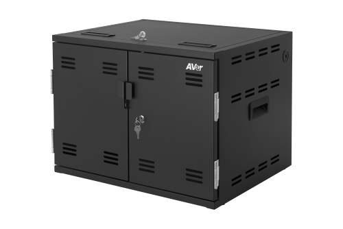 AVer X12 Armario de Gestión y Carga para 12 Dispositivos Portátiles Negro