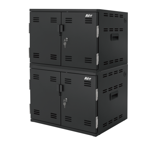 AVer X12 Armario de Gestión y Carga para 12 Dispositivos Portátiles Negro