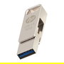 HP USB Flash Drive x206C 32 GB USB 3.2 Gen 1 Swivel Metal Plata Velocidad 120 MB/s con Conector USB-A y USB-C (HPFD206C-A-32)