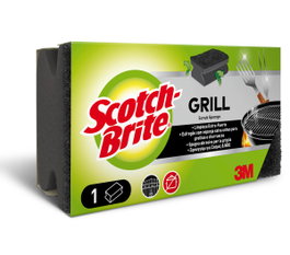Scotch-Brite® Estropajo Salvauñas Grill Fibra Negra