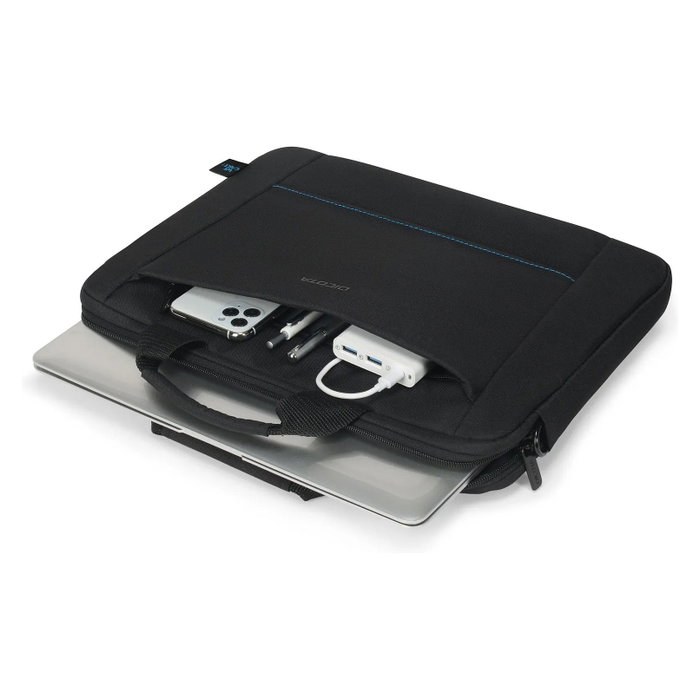 Dicota Maletín D3250603 Slim Case TWO para portátil 14-16 pulgadas negro de poliéster reciclado