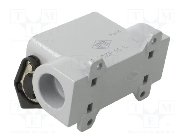 ILME Carcasa para conectores HDC tamaño 49.16 con pestillo PG16