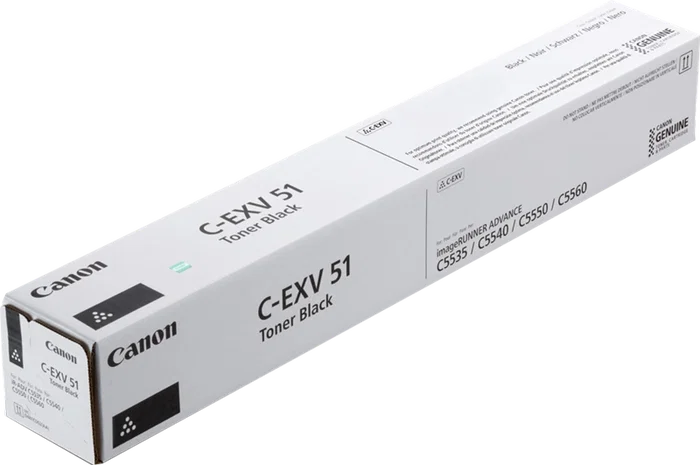 Canon C-EXV51 Tóner Negro 0481C002 Canon C-EXV51 Tóner Negro 0481C002