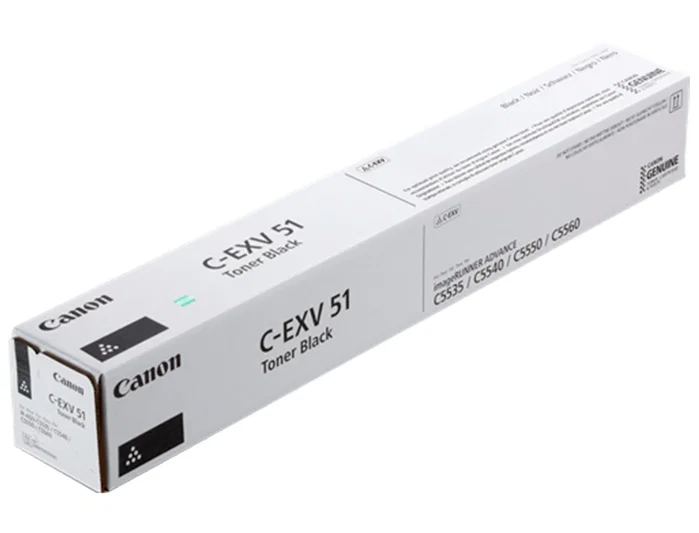 Canon C-EXV51 Tóner Negro Original 0481C002