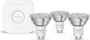 Philips Hue White and Color Ambiance Essential Starter Kit Juego de Iluminación Inalámbrico Bombilla LED Foco GU10 4.7W (3 Unidades)