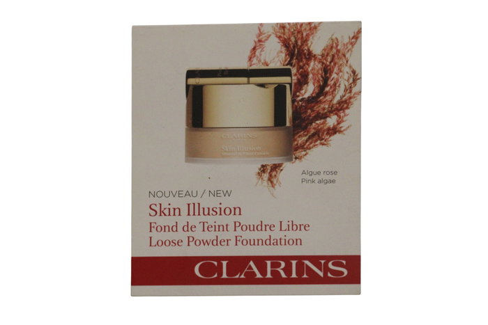 Clarins Skin Illusion Base de maquillaje en polvo suelto 110 Miel Muestra Clarins Skin Illusion Base de maquillaje en polvo suelto 110 Miel Muestra