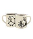 Donald Duck Taza Donald en el auto