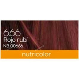 BIOKAP Tinte Red Ruby Dye 140Ml Rojo Rubí ·6.66 con Aceite de Argán, Cubre Canas y Aporta Suavidad y Brillo