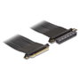 DeLOCK Tarjeta elevadora PCI Express x8 con cable de 30 cm