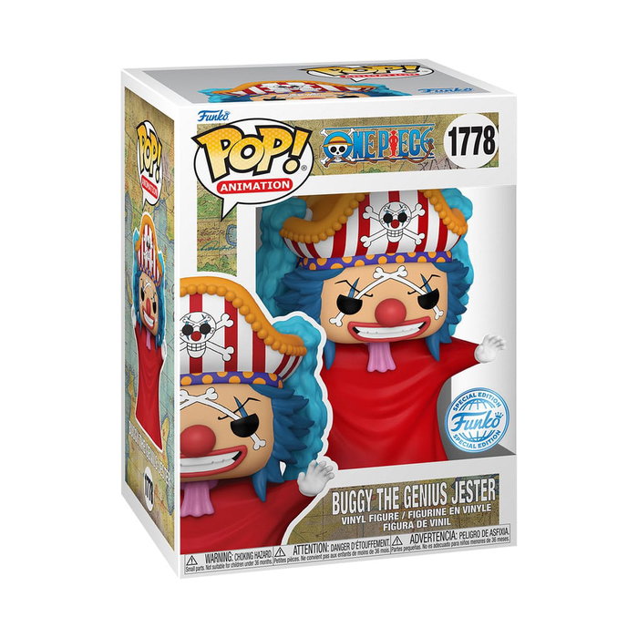 One Piece Figura POP! Movies Vinyl Buggy (Post Time-Skip) Exclusive 9 cm One Piece Figura POP! Movies Vinyl Buggy (Post Time-Skip) Exclusive 9 cm