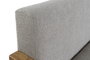 DKD Home Decor Sofá de Madera Reciclada y Poliéster en Gris Claro