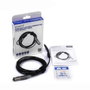 Ewent EW1238 Cable de Seguridad con Combinación Nano, 1.8 m, Negro