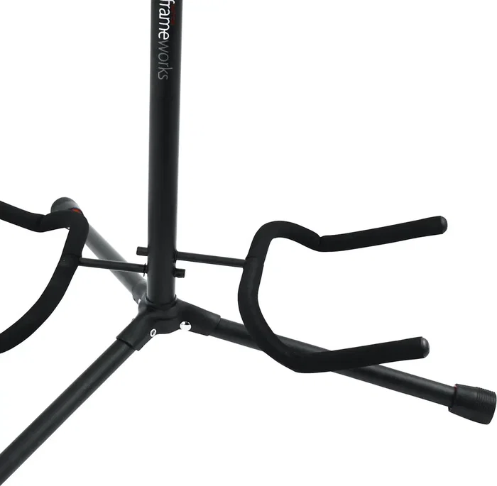 FRAMEWORKS Soporte doble para guitarra con protección de goma