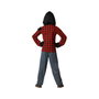 Disfraz de Hombre Lobo para Niño, Camiseta a Cuadros y Pantalón, 10-12 Años - Gris