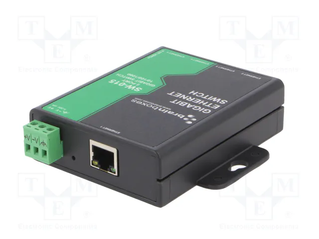 BRAINBOXES SW-015 Switch Ethernet no administrado de 5 puertos