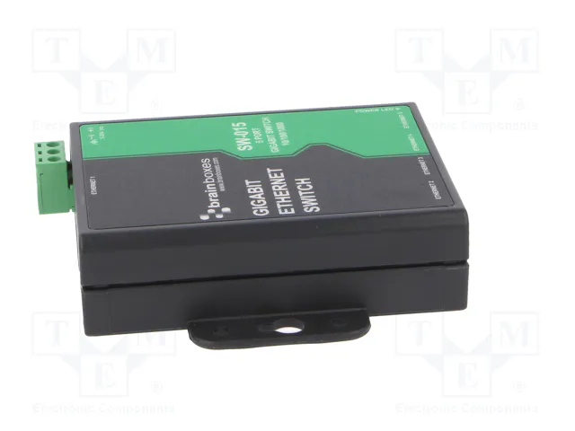 BRAINBOXES SW-015 Switch Ethernet no administrado de 5 puertos