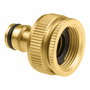 Cellfast Conector roscado hembra de latón 6 bar, ¾ pulg - 1 pulg