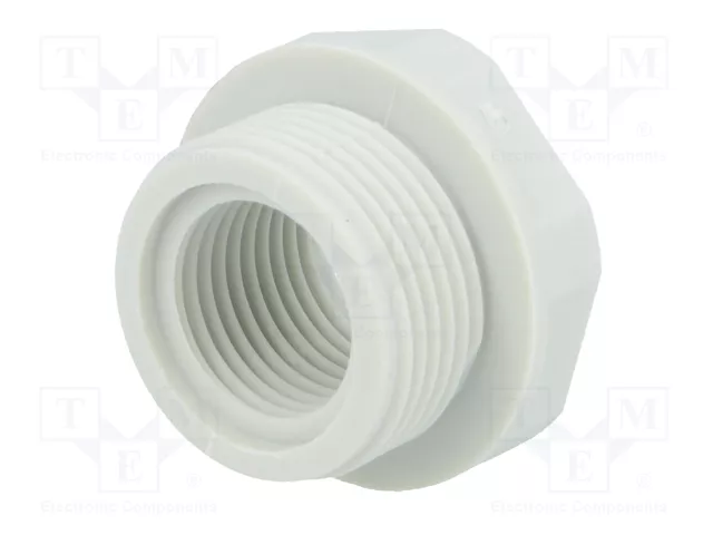 LAPP Reducción de rosca para sellos aislantes PG9 a PG16 gris claro LAPP Reducción de rosca para sellos aislantes PG9 a PG16 gris claro