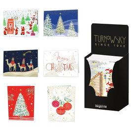 Christmas Turnowsky 118X167 Surtido Expositor De 48 (12 Diseños)
