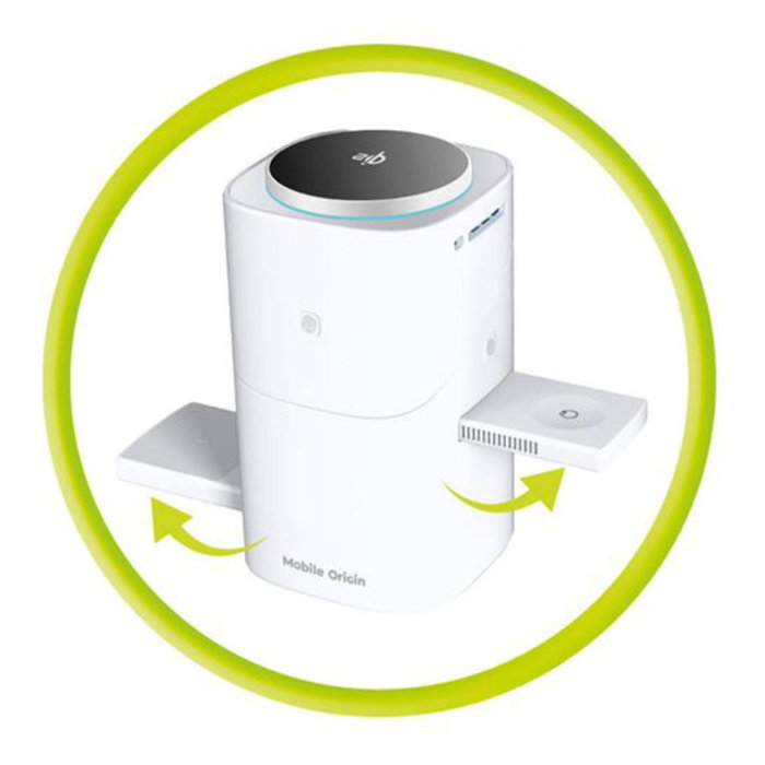 Mobile Origin 3in1 Wireless Qi2 Charging Station PW11 blanco