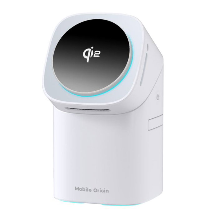 Mobile Origin 3in1 Wireless Qi2 Charging Station PW11 blanco