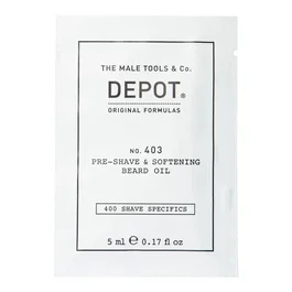 Depot Aceite pre-afeitado No. 403 Pimienta negra fresca 5 ml