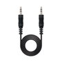 Nanocable Cable de Audio Estéreo Jack 3,5 mm Macho a 3,5 mm Macho 10 m Negro