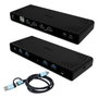 I-tec CADUA4KDOCKPDB Universal Dual 4K Display Docking Station con Power Delivery 85W Negro