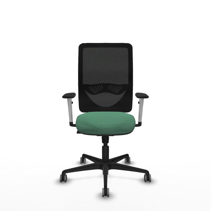 PIQUERAS Y CRESPO Silla de oficina Zulema con mecanismo Sincro, Verde esmeralda y Negro PIQUERAS Y CRESPO Silla de oficina Zulema con mecanismo Sincro, Verde esmeralda y Negro