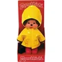 Bandai Monchhichi Impermeable Icónico 20 cm Amarillo con Botas Rojas