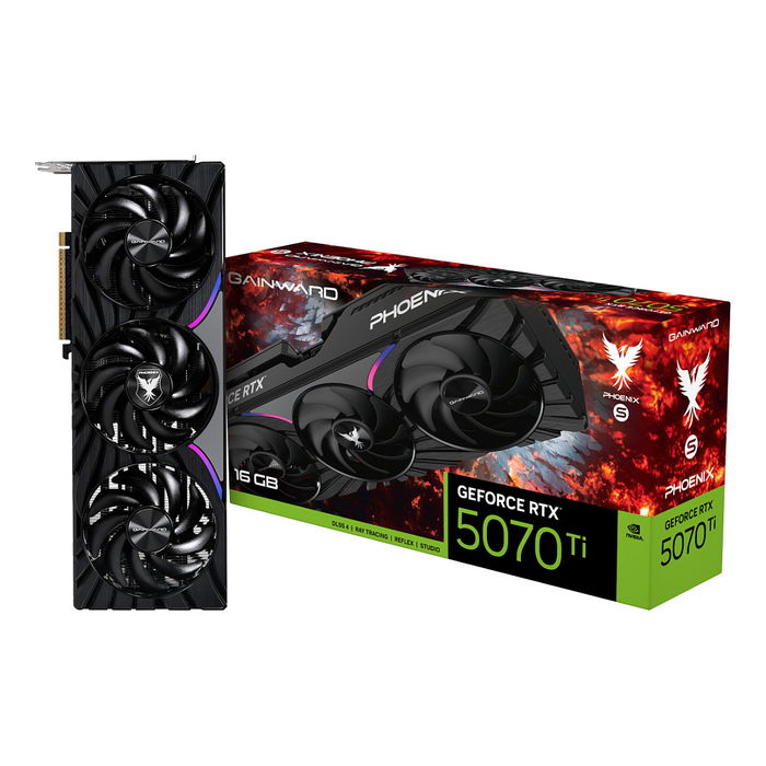 Gainward RTX 5070 Ti Phoenix-S 16GB GDDR7 3 Ventiladores PCI Express 5.0